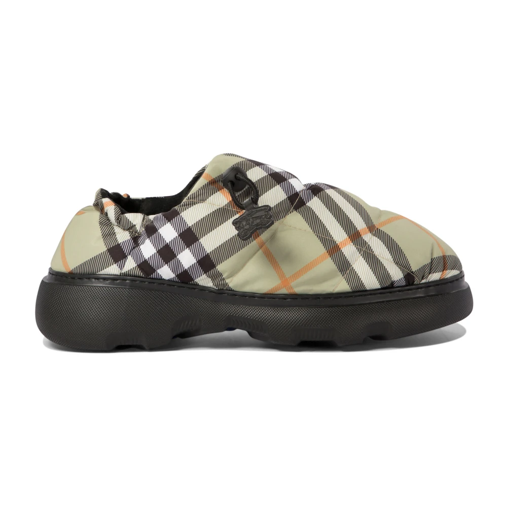 Burberry Women's Green Loafer Shoes Elegant Comfortable Style - Slippers - 3 Uk - Shoes