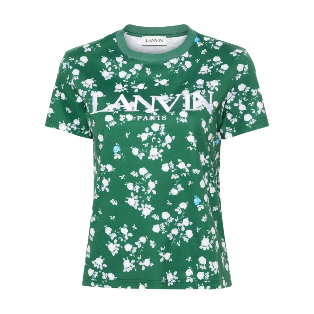 Lanvin Groene T-shirts en Polos Green Dames