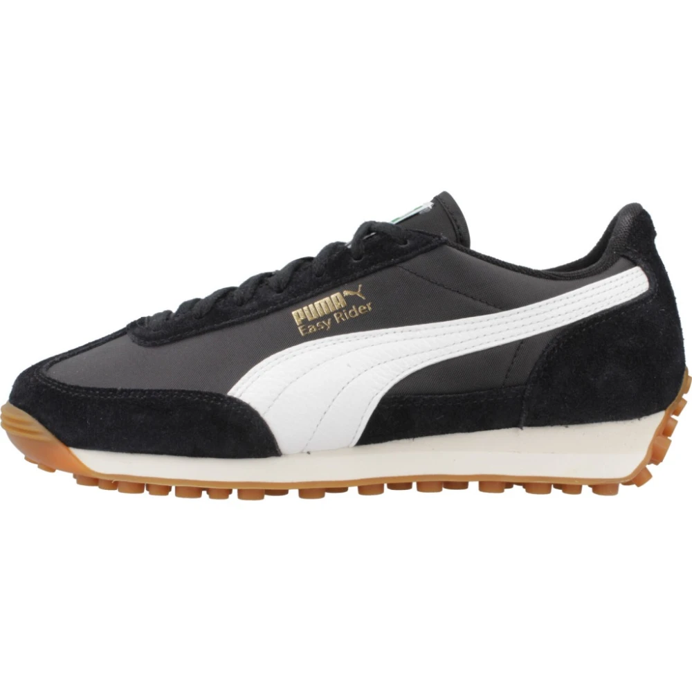 Puma Men's Black Vintage Easy Rider Trainers - Sneakers - 8 Uk - Shoes