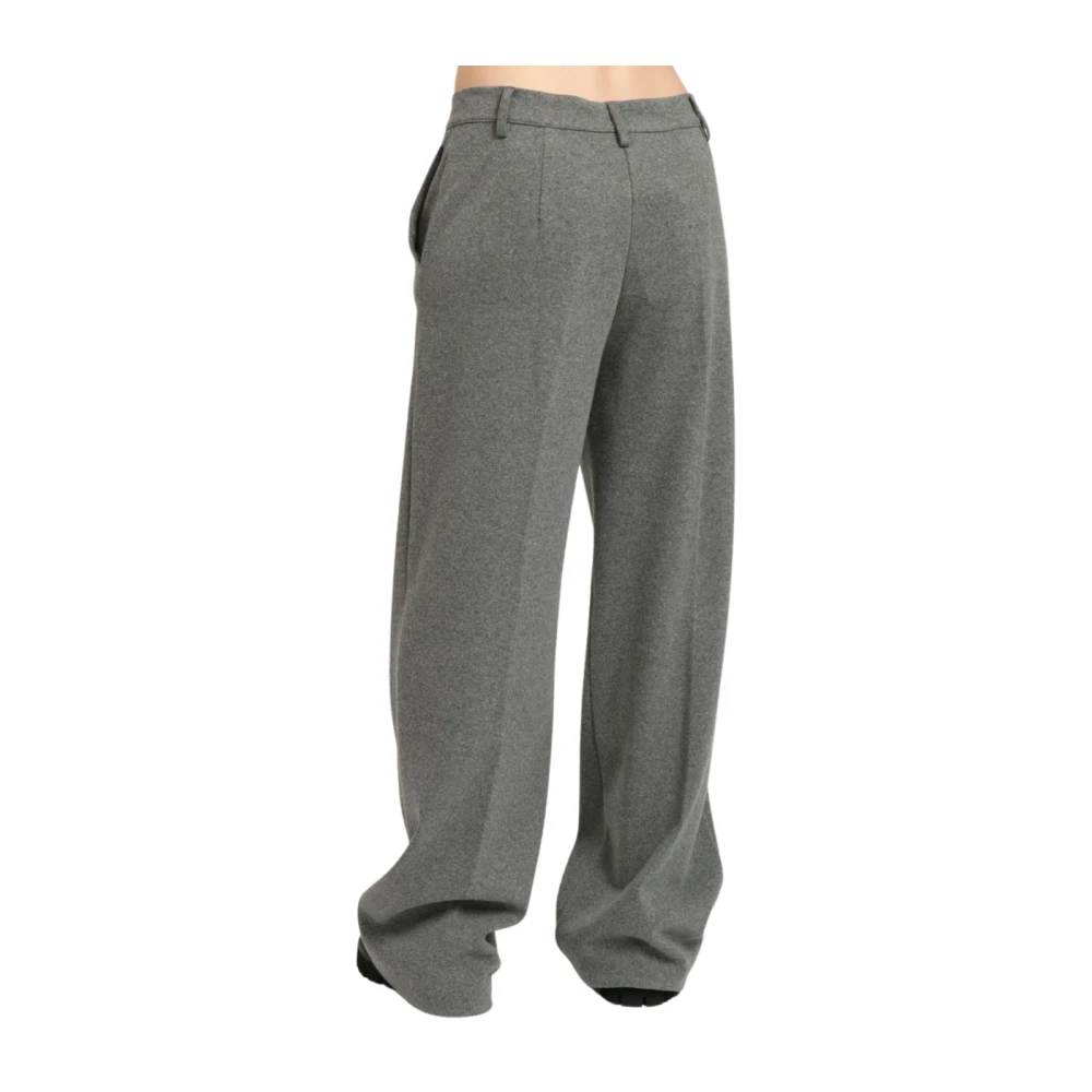 Max Mara Stijlvolle Broeken voor Vrouwen Gray Dames