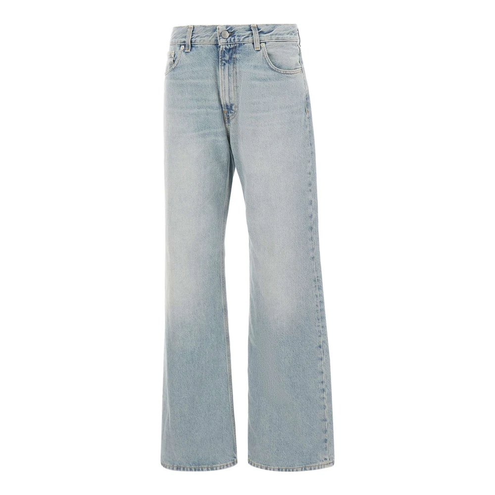 Haikure Women's Blue Korea Jeans - Straight Fit Jeans - W29 - Jeans