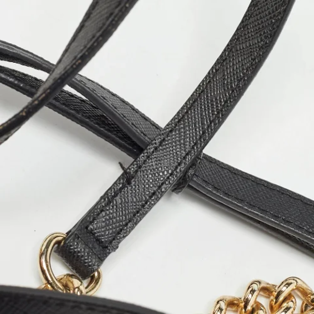 Michael Kors Pre-owned Leather shoulder-bags Black Dames