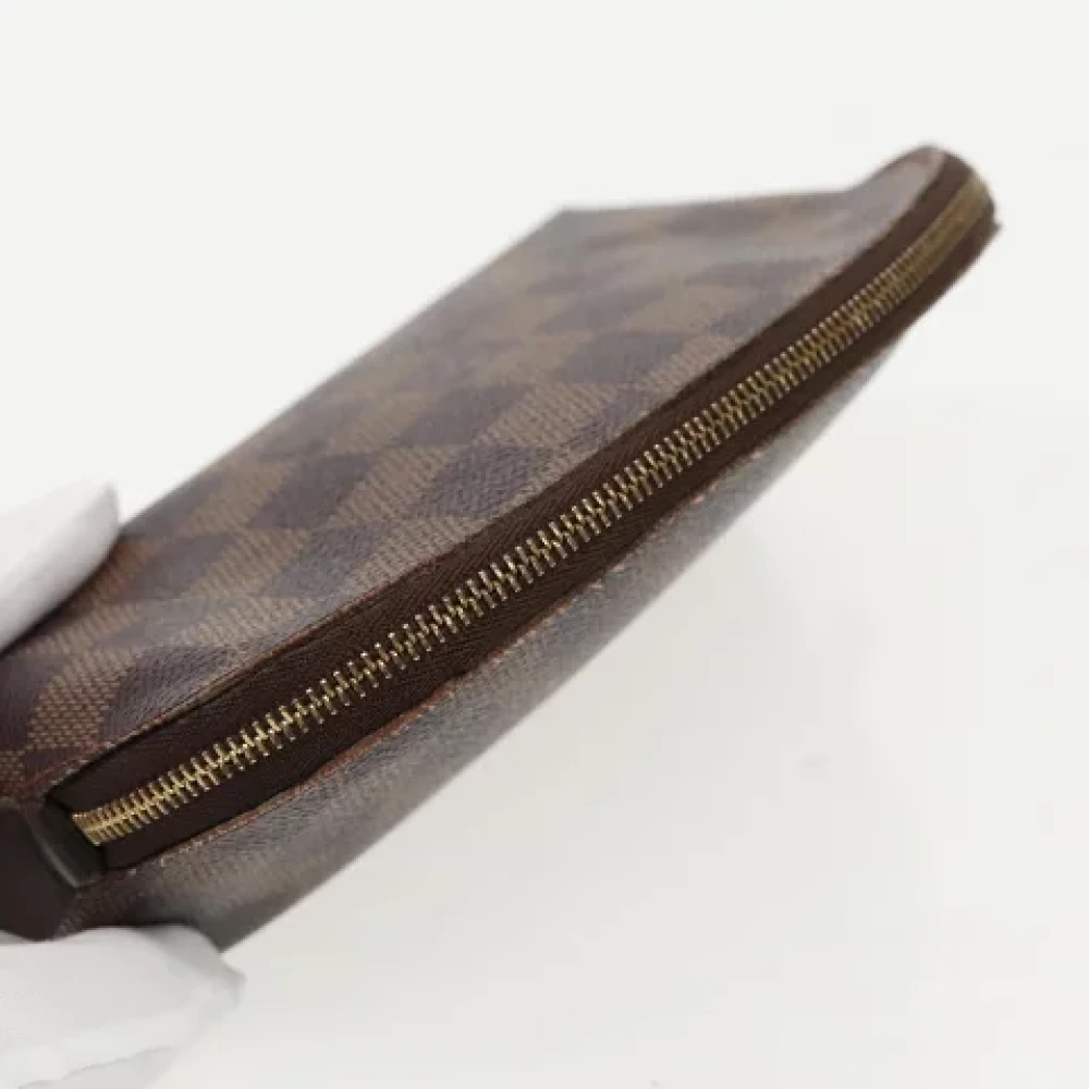 Louis Vuitton Vintage Pre-owned Canvas pouches Brown Dames