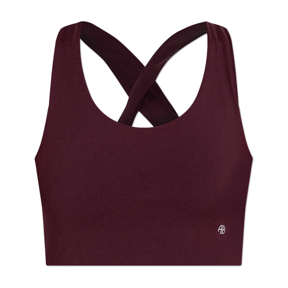 Anine Bing Yuna Bra uit de Sport Collection Red Dames