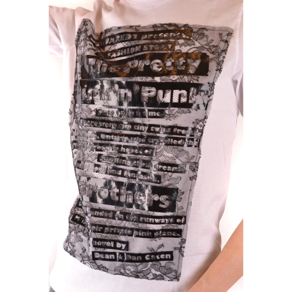 Dsquared2 T-Shirts White Dames