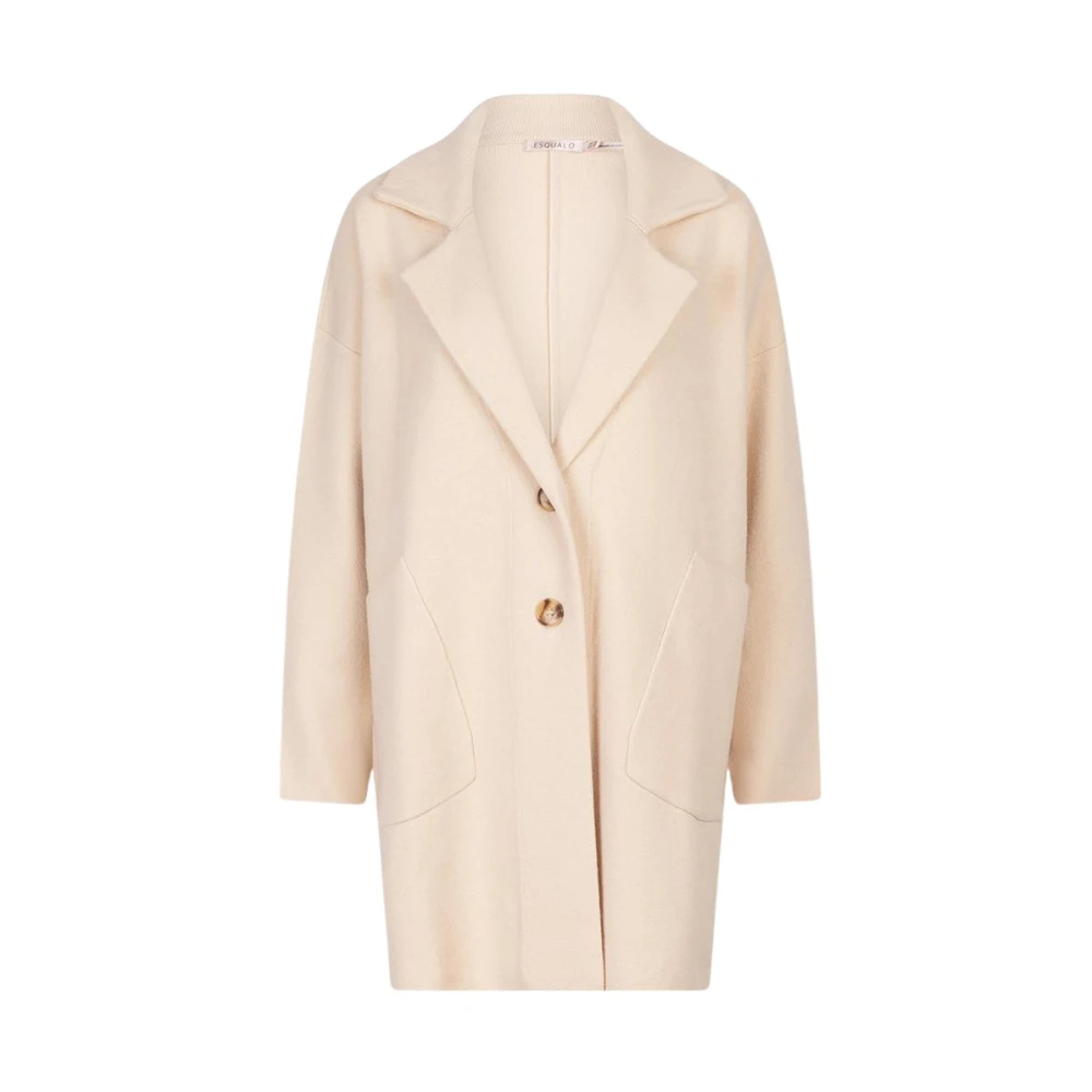 Esqualo Lang Cardigan Blazer Biscuit Beige Dames