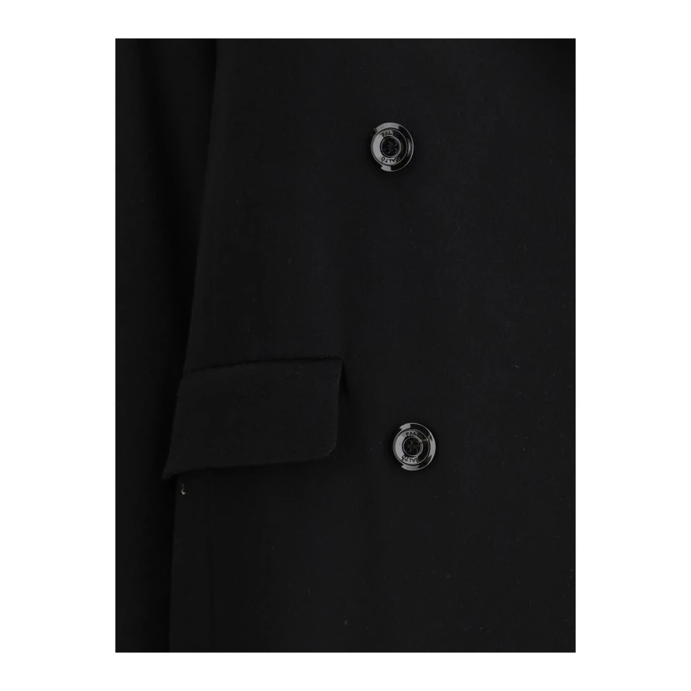 Paltò Kasjmier Jas met Speer Revers Black Dames
