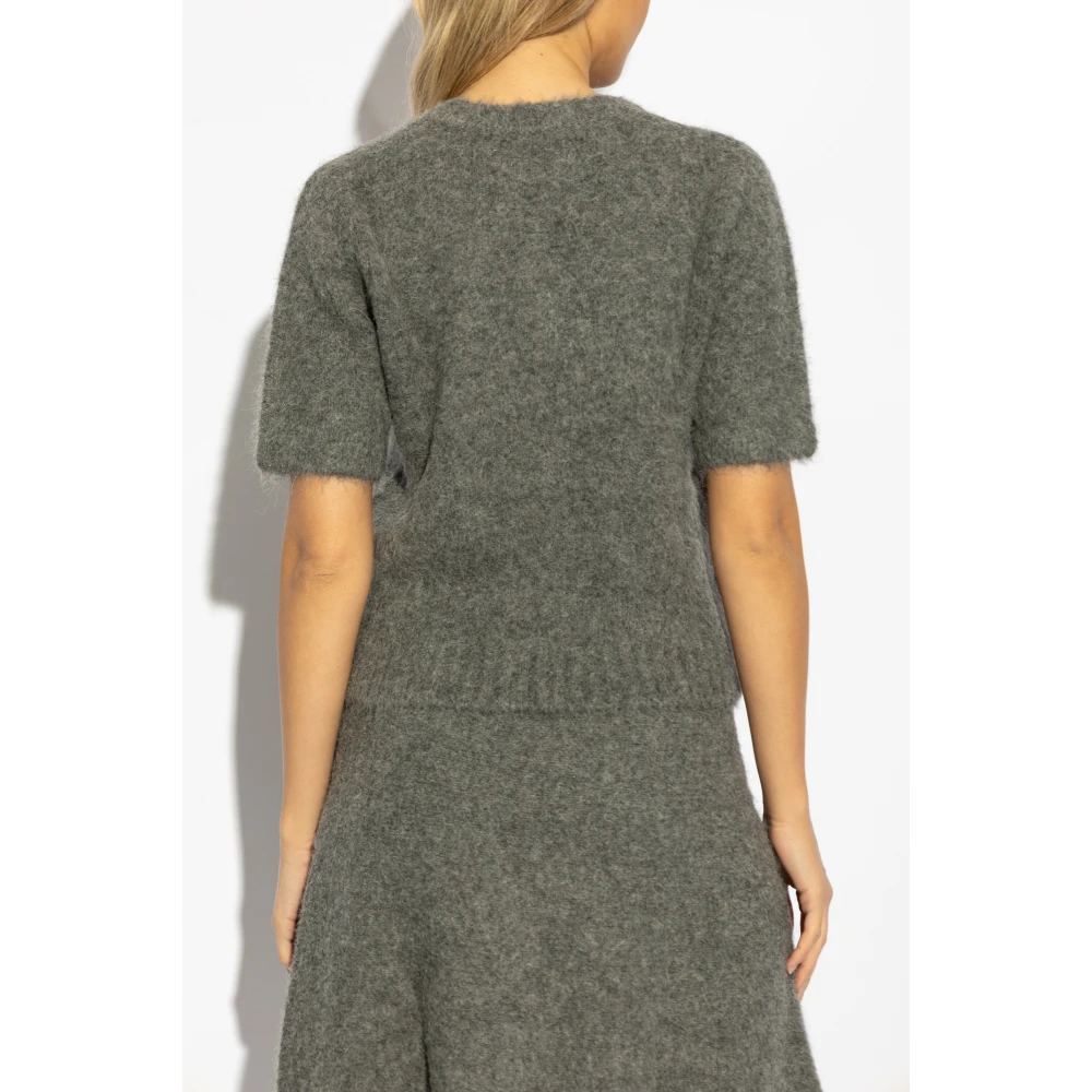 Samsøe Sajeanne Top Gray Dames