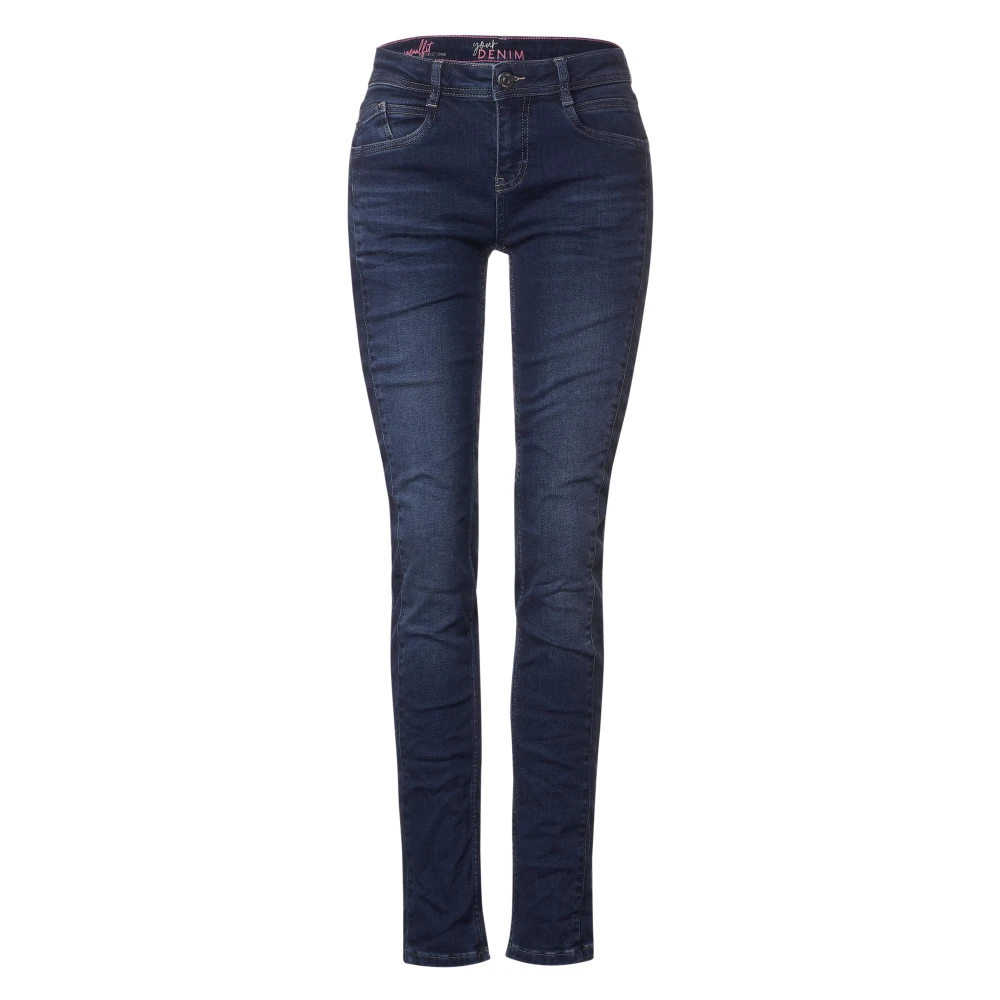 Street One Casual Fit Thermo Jeans Blue Dames