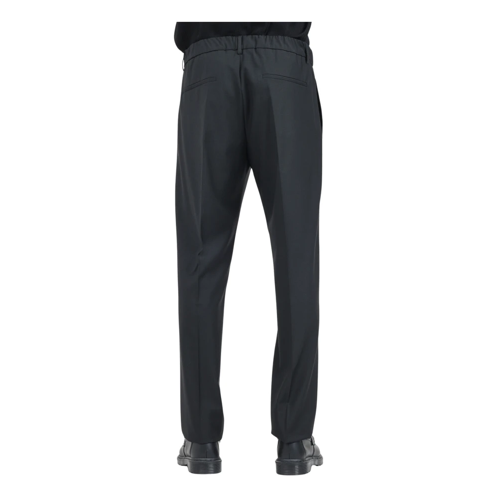 PATRIZIA PEPE Elegante Zwarte Broek Herfst Winter Black Heren