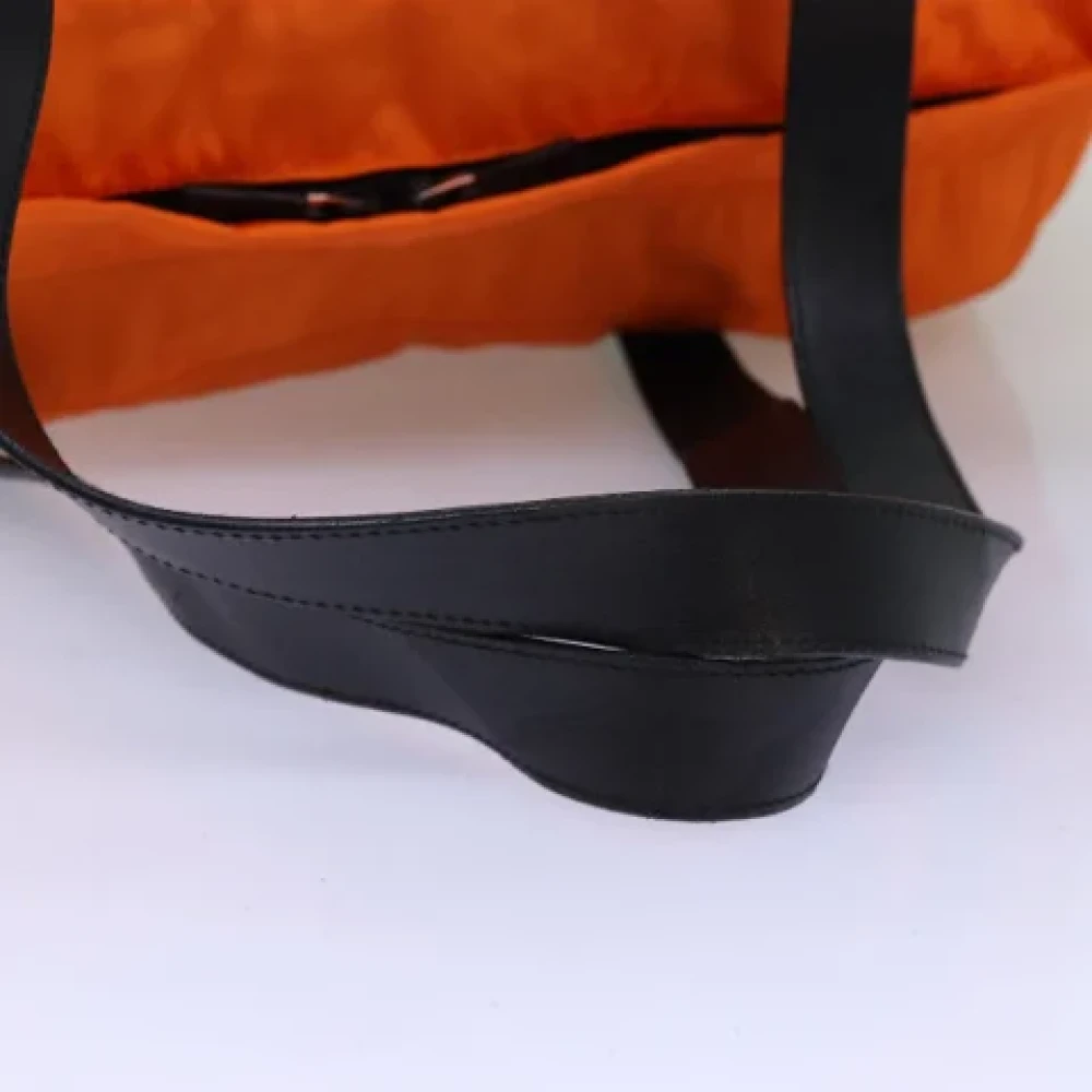 Gucci Vintage Pre-owned Canvas travel-bags Orange Dames