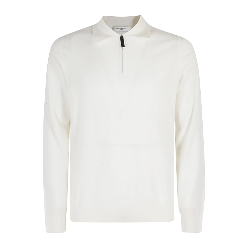 Paolo Pecora Polo Shirt White Heren