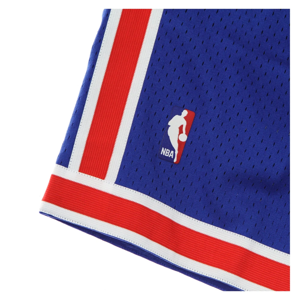 Mitchell & Ness NBA Swingman Basketball Shorts 1993-94 Blue Heren