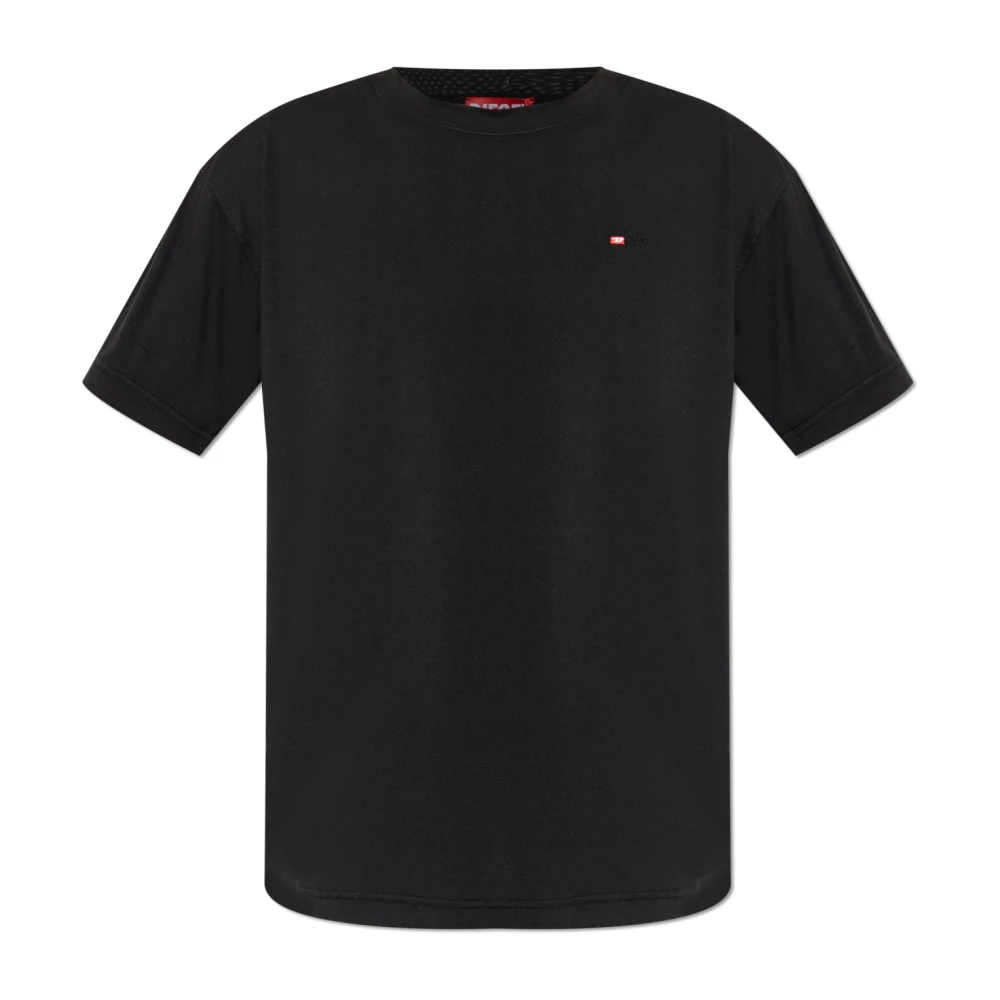 Diesel Hombre Negro Camisetas, Talla: Xl