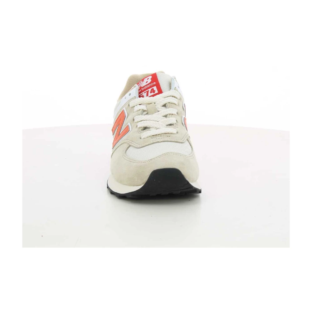 New Balance Damesschoenen Oranje U574 W Beige Dames