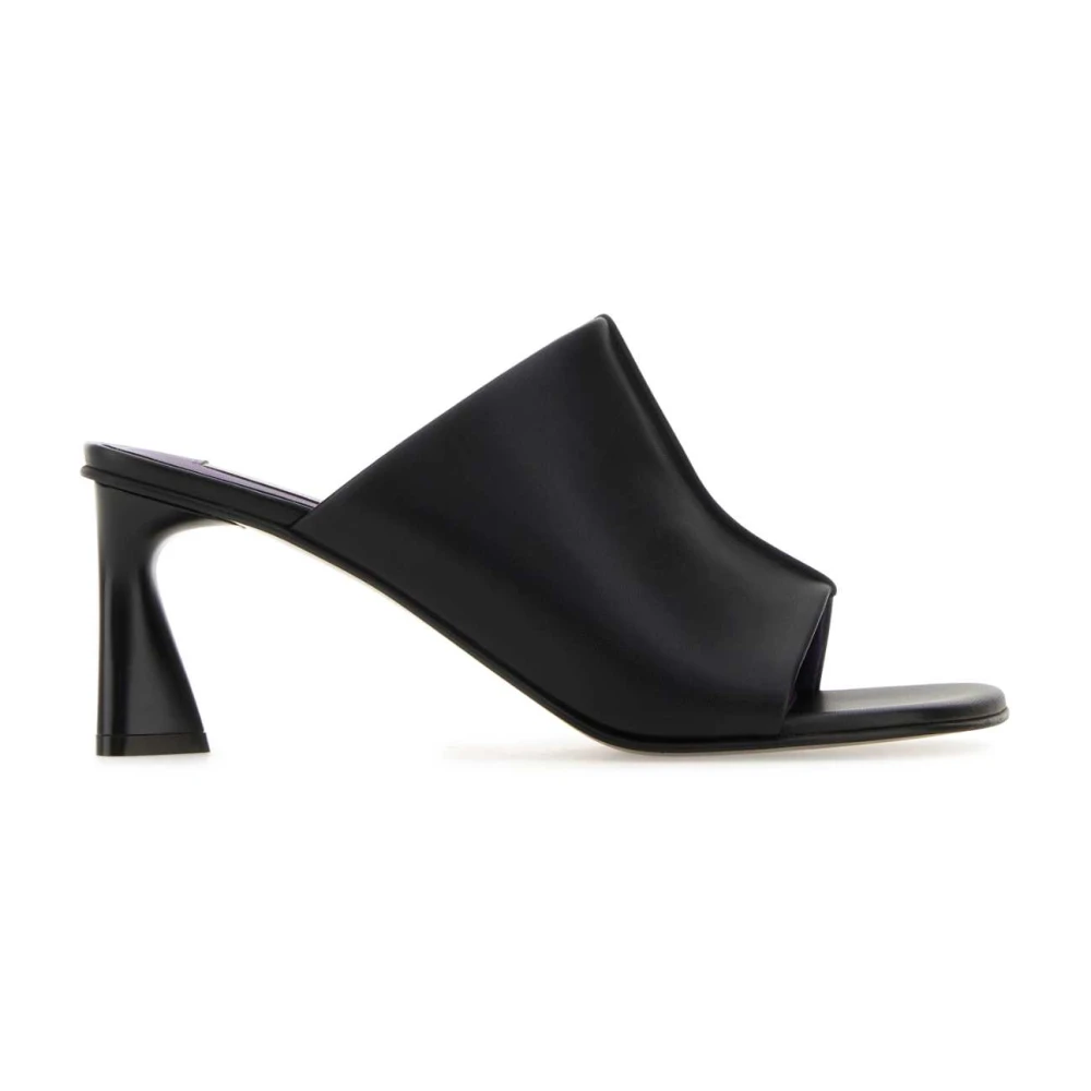 Stella Mccartney Women's Black Elsa Heeled Mules