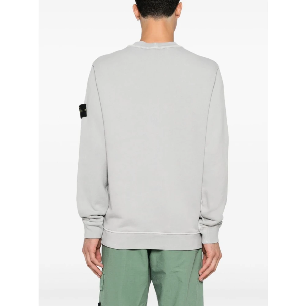 Stone Island Grijze Sweater Collectie Gray Heren