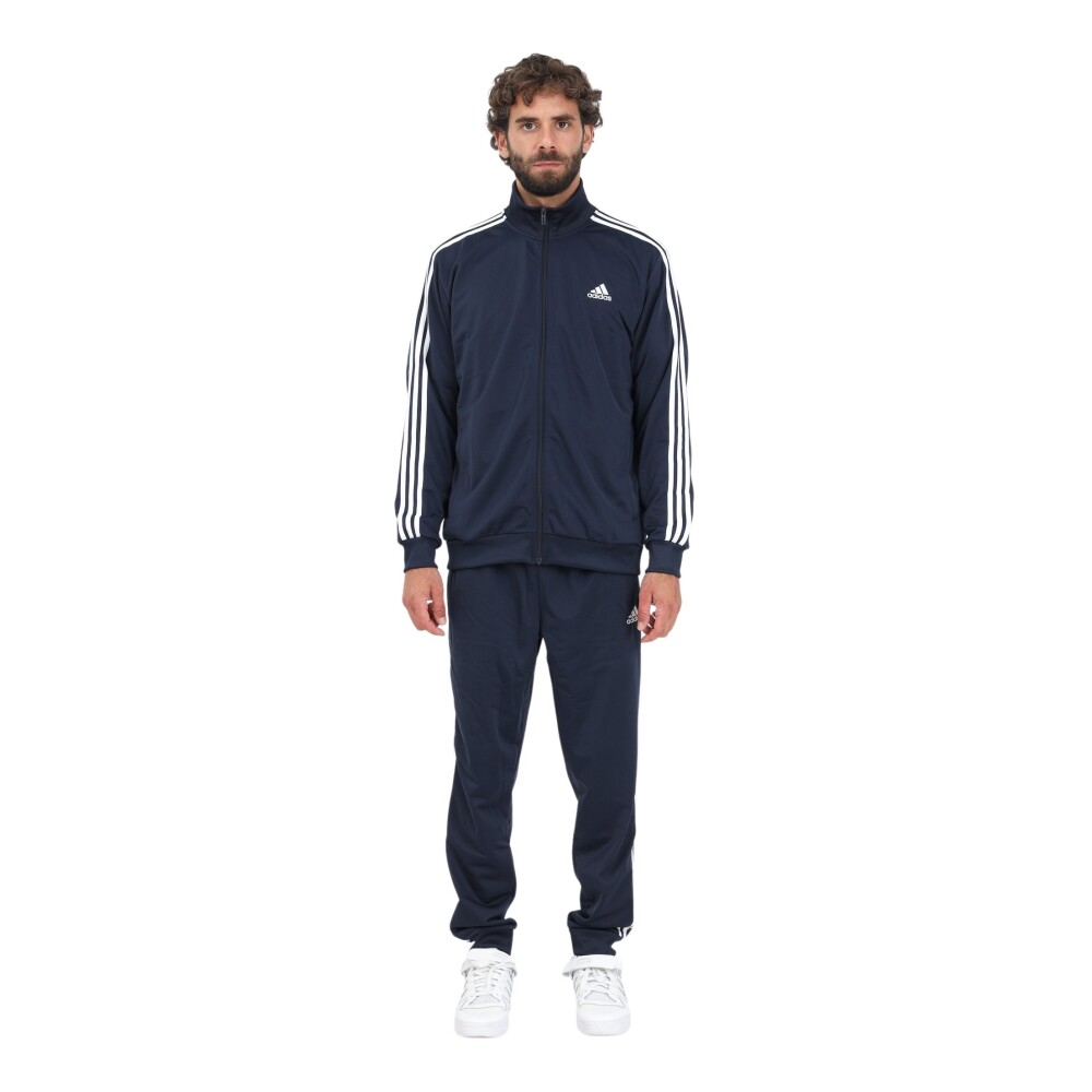 Adidas tracksuit hot sale blå