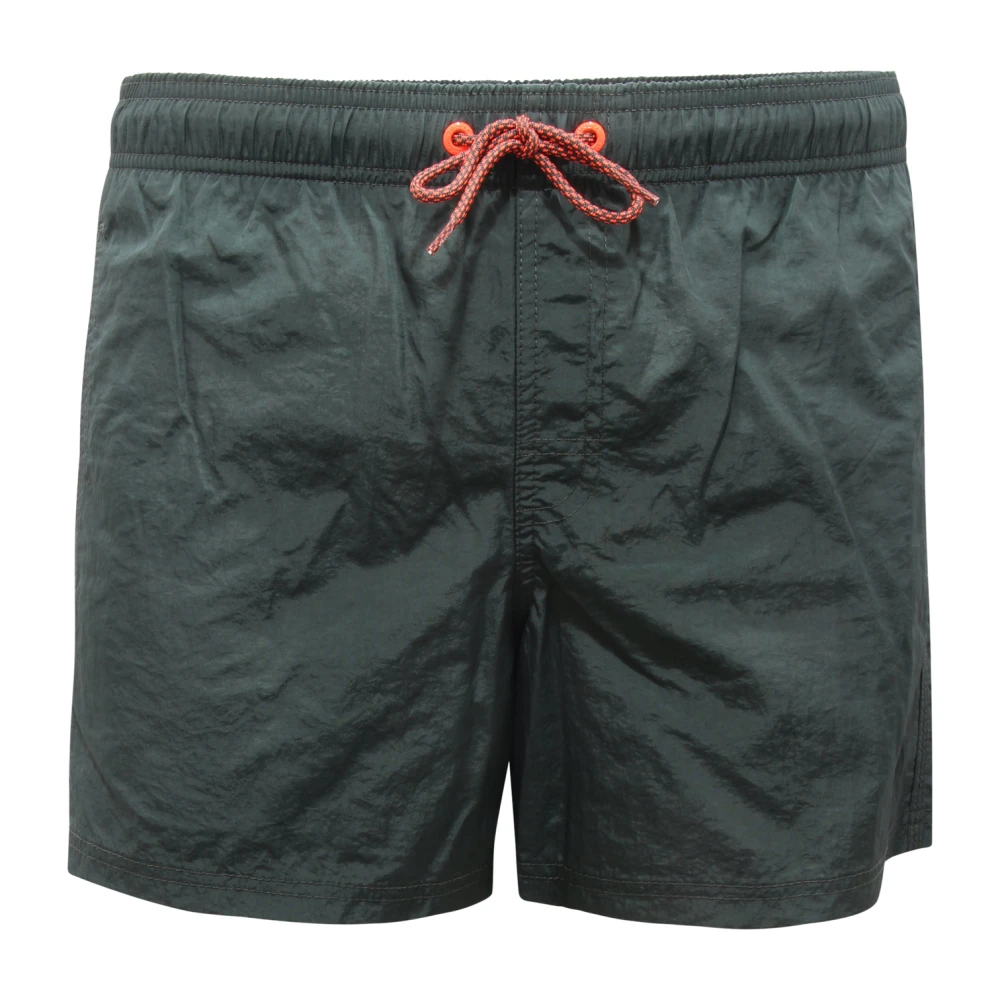 Sundek Men's Green M504bdn5100 Boardshort - Beachwear - S - Swimwear