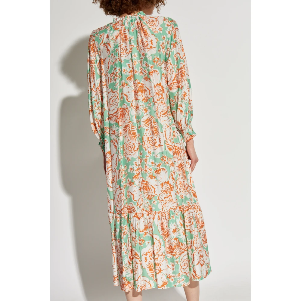 Diane Von Furstenberg Gestreepte jurk 'Fortina' Multicolor Dames