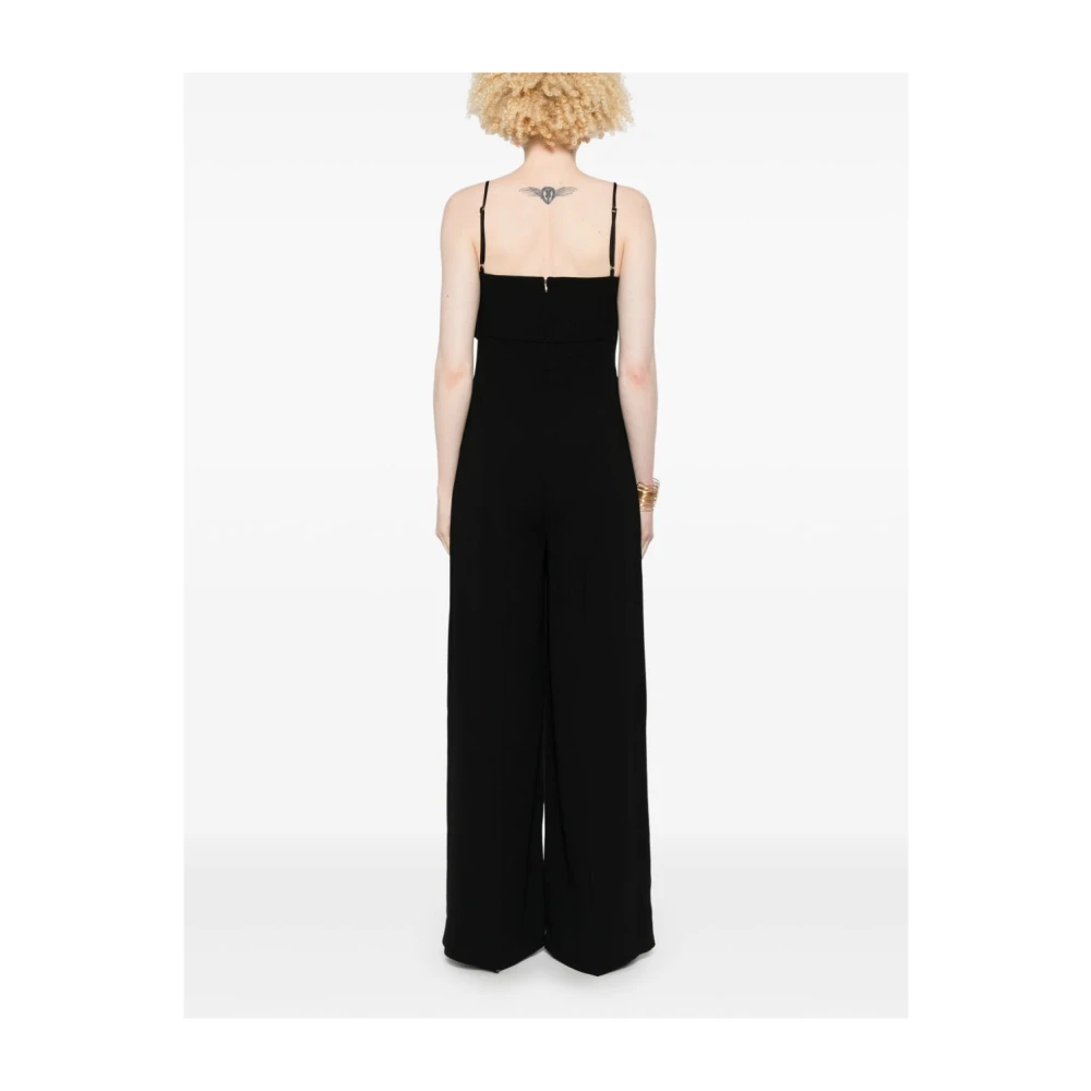 Liu Jo Zwarte Broek met Paneeldetails Black Dames