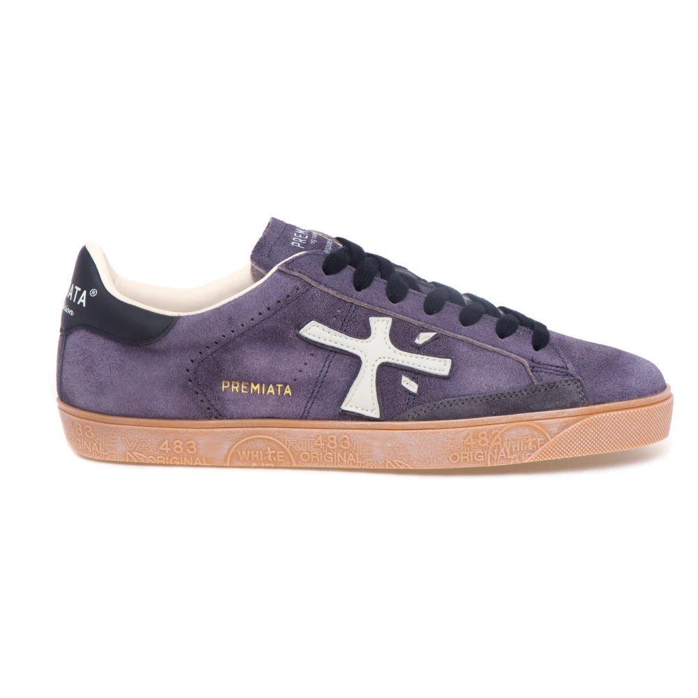 Premiata Steven Sneaker Heren Schoenen Paars