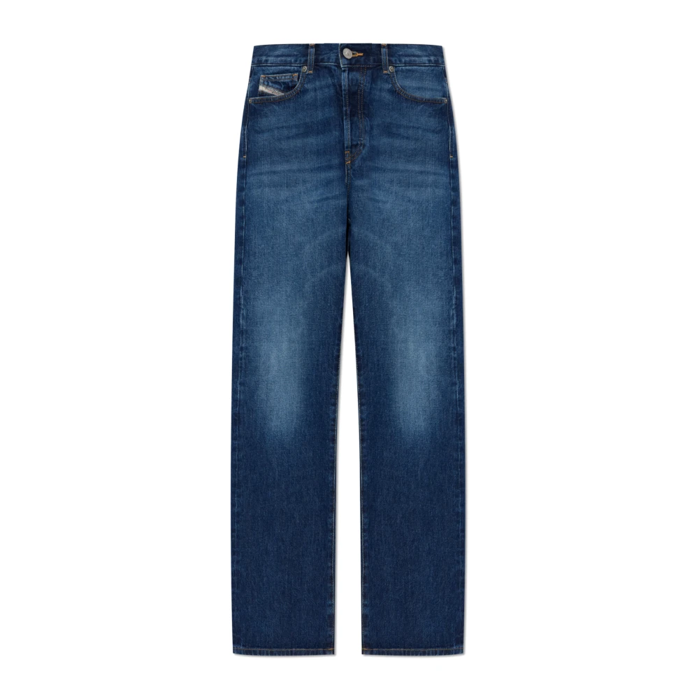 Diesel Women's Blue Straight Fit Jeans, W25, Jeans 1971 D-Sent
