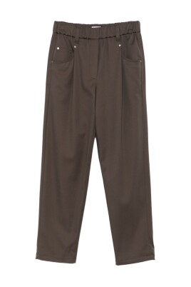 pantalon-en-coton-stretch-marron