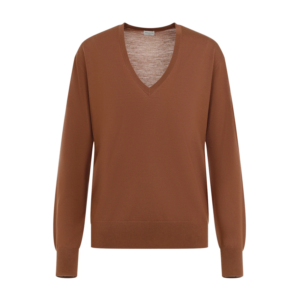 Knitwear > V-neck Knitwear - - Dries Van Noten - Modalova