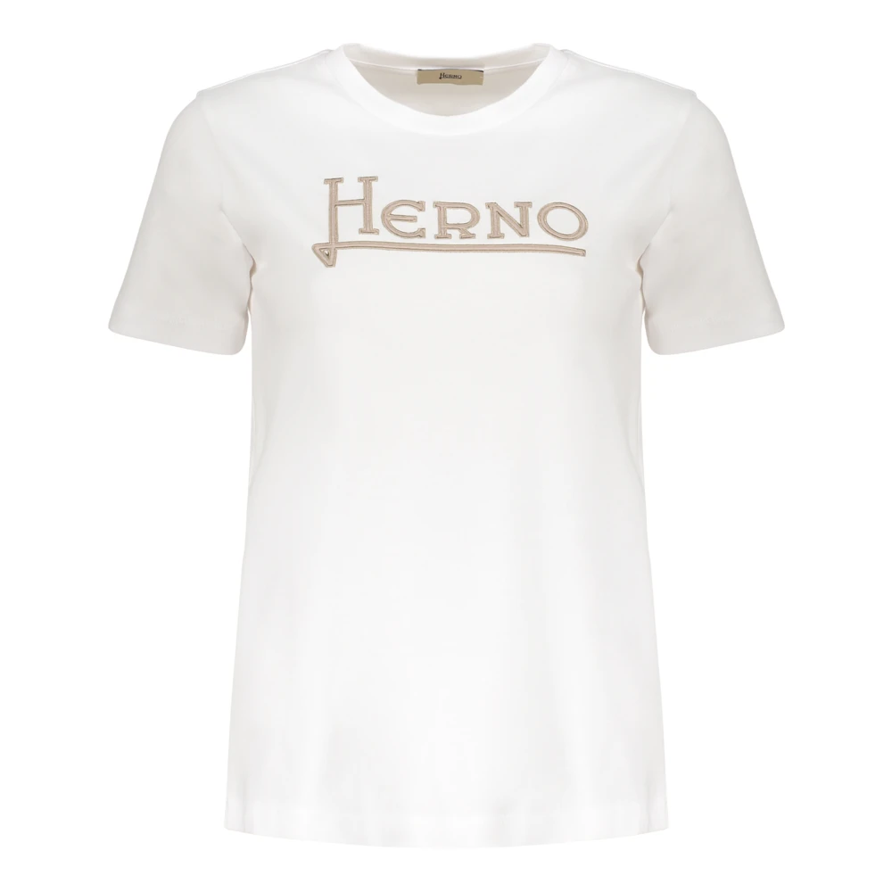 Herno - Tops > T-Shirts - White - Herno - Modalova