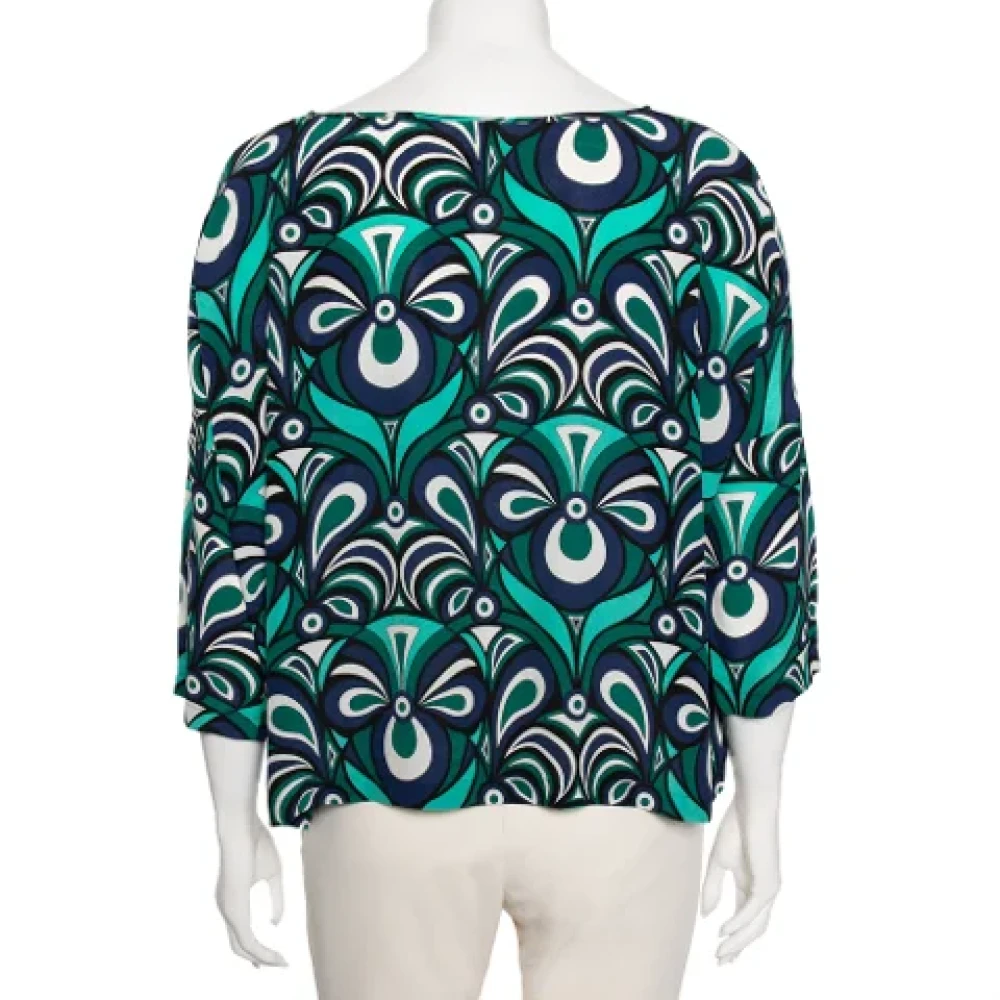 Missoni Pre-owned Silk tops Multicolor Dames