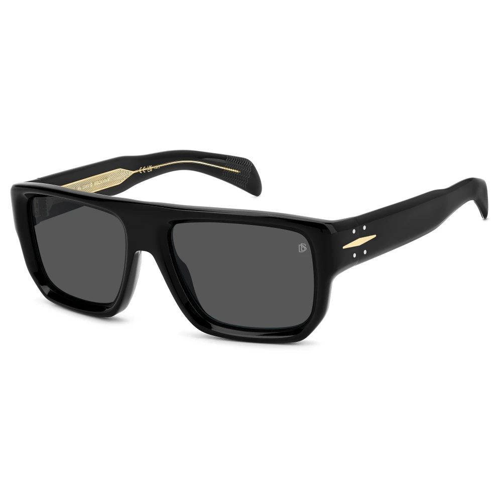 Eyewear By David Beckham Men's Black Sunglasses, 56 Mm, Sunglasses