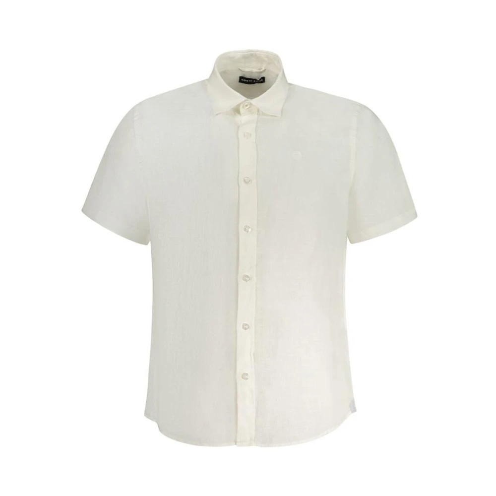 North Sails Bianco Linen Men Shirt - S - Image 3