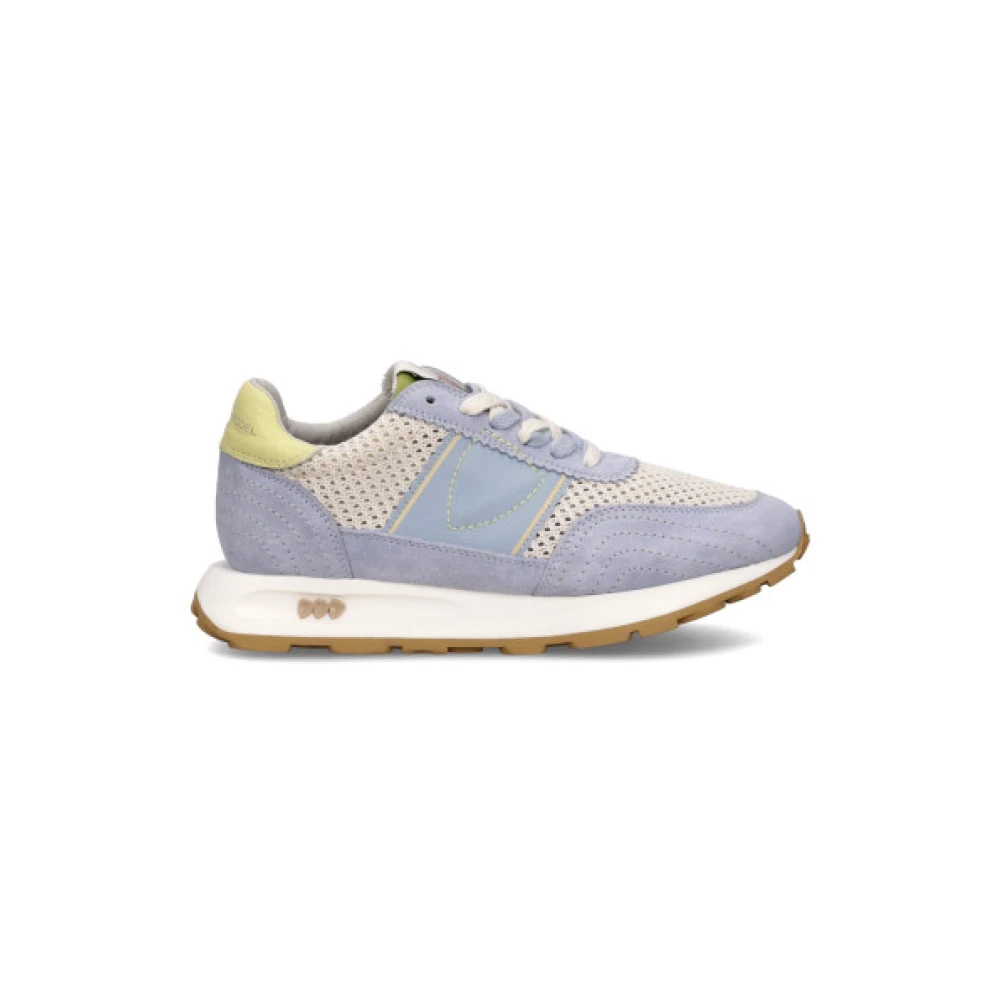 Philippe Model Retro Lage Sneakers Dames Schoenen Blauw