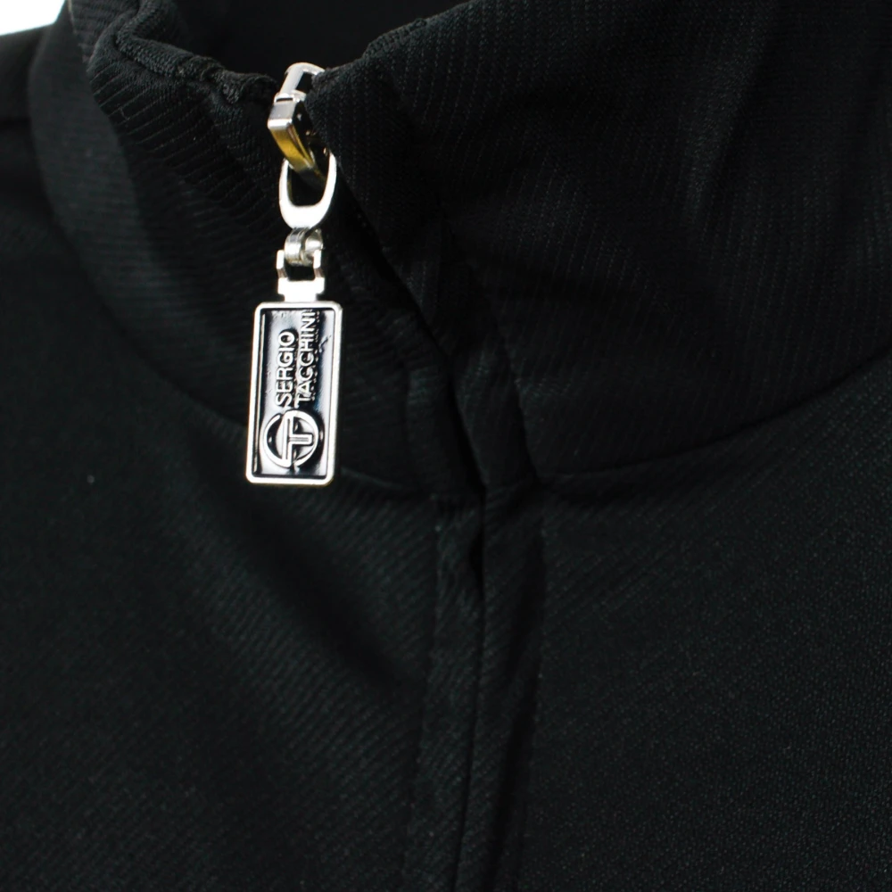 Sergio Tacchini Trainingsjack Mannen Young Line Zwart mosterd Black Heren