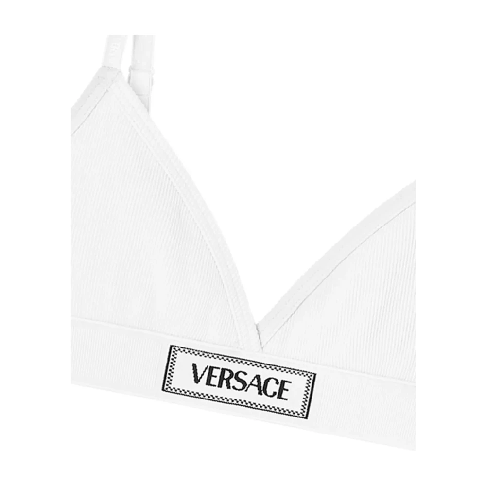 Versace Luxe Designer Ondergoed Collectie White Dames