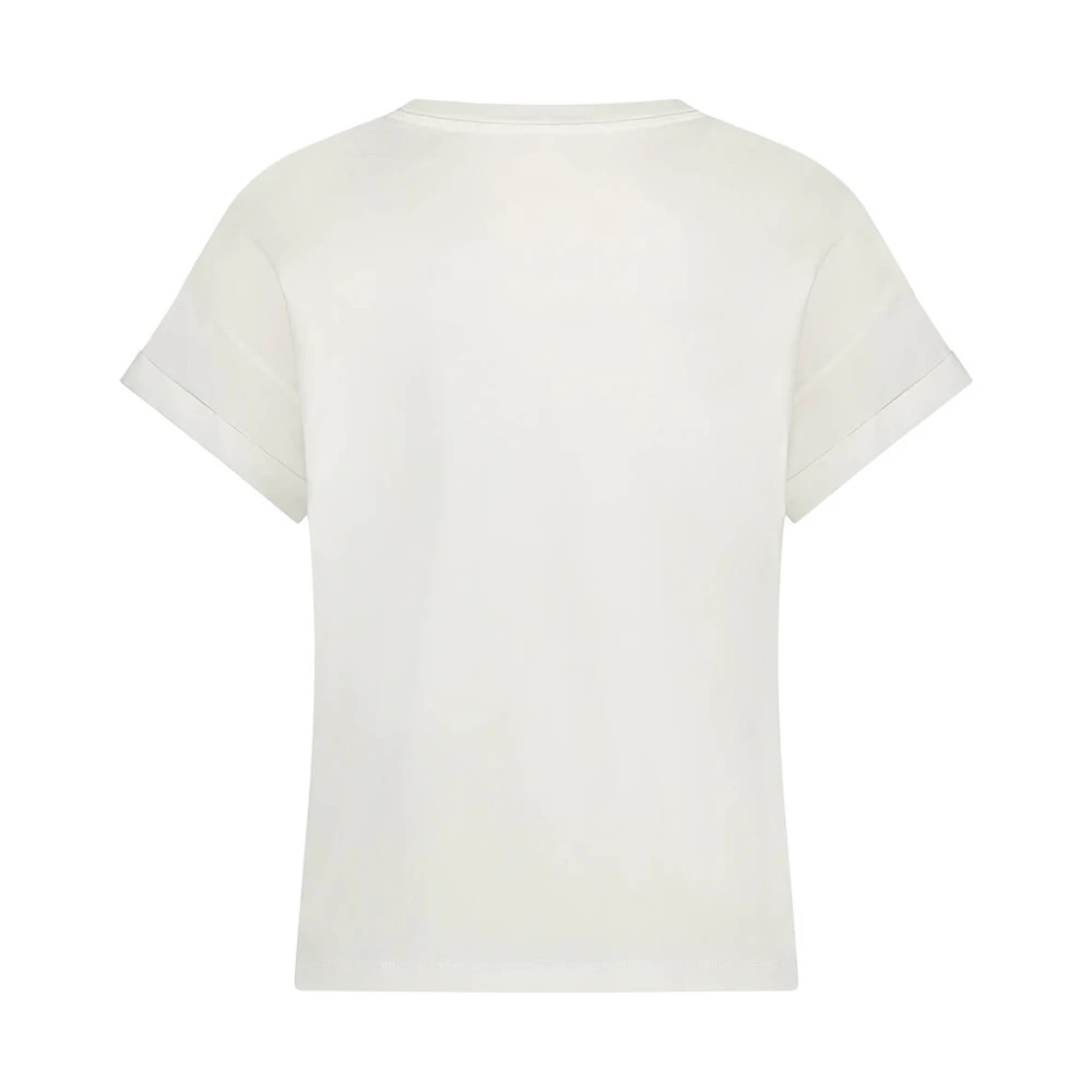 Nukus Femke Top Korte Mouw Shirt Beige Dames