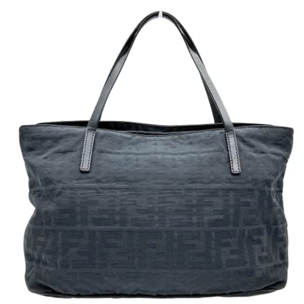 Fendi Vintage Pre-owned Fabric totes Blue Dames