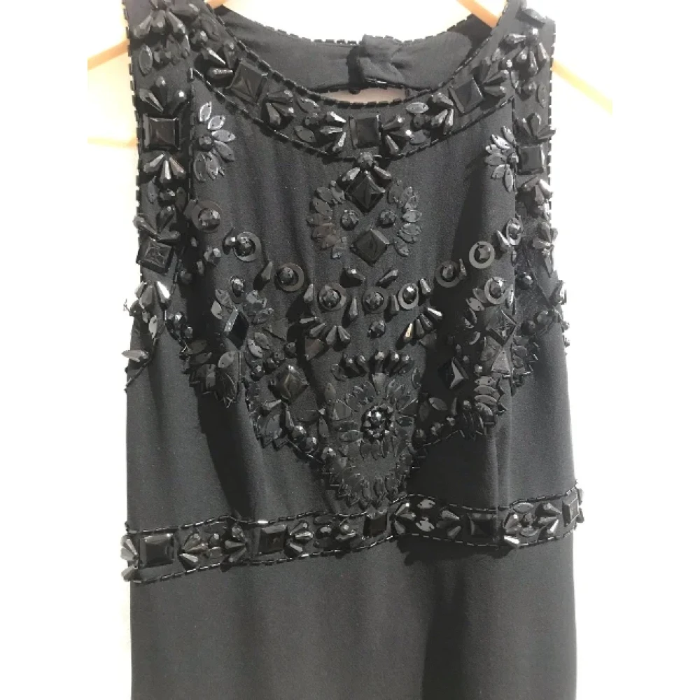 Emilio Pucci Pre-owned Silk dresses Black Dames