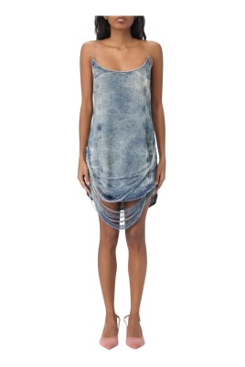 blue-denim-mini-dress-frayed-hem