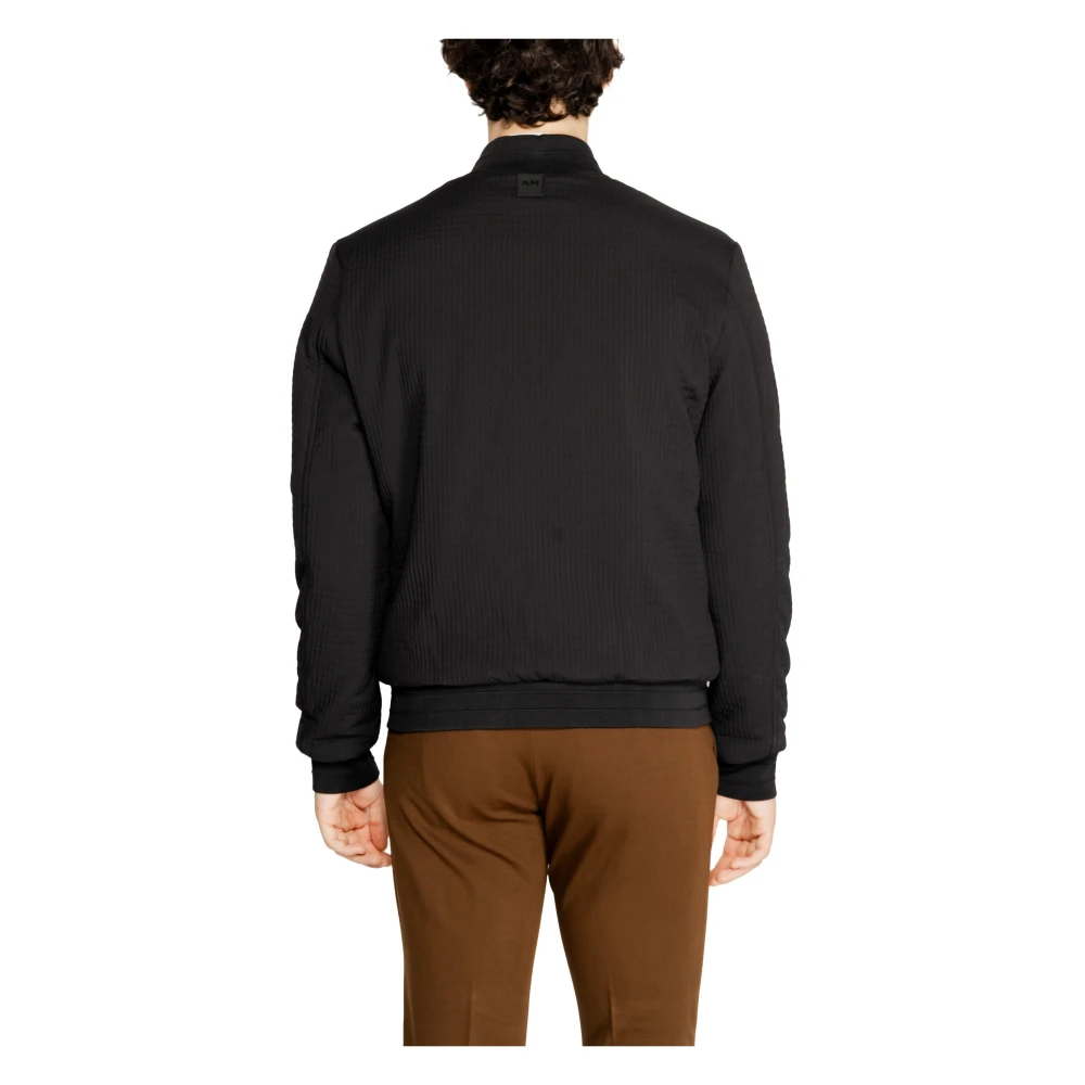 Antony Morato Zwarte Zip-Up Jas voor Mannen Black Heren