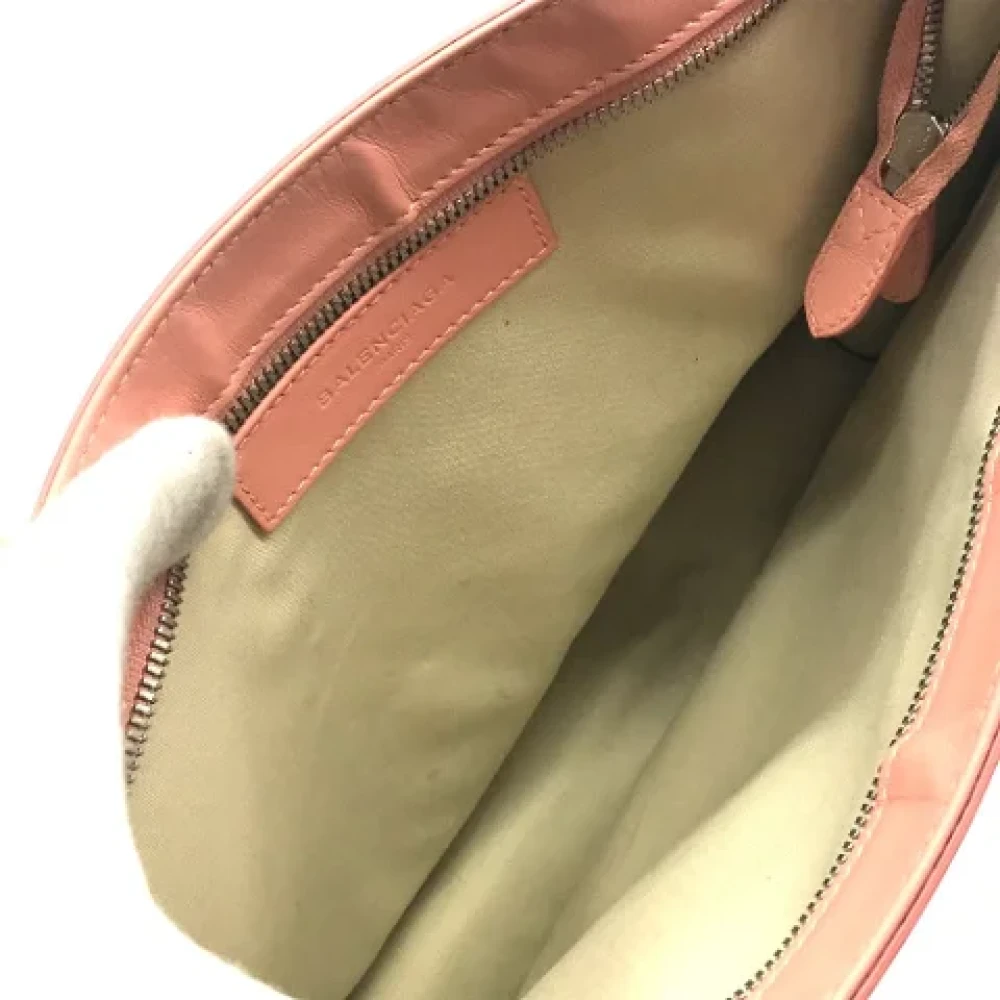 Balenciaga Vintage Pre-owned Cotton balenciaga-bags Beige Dames