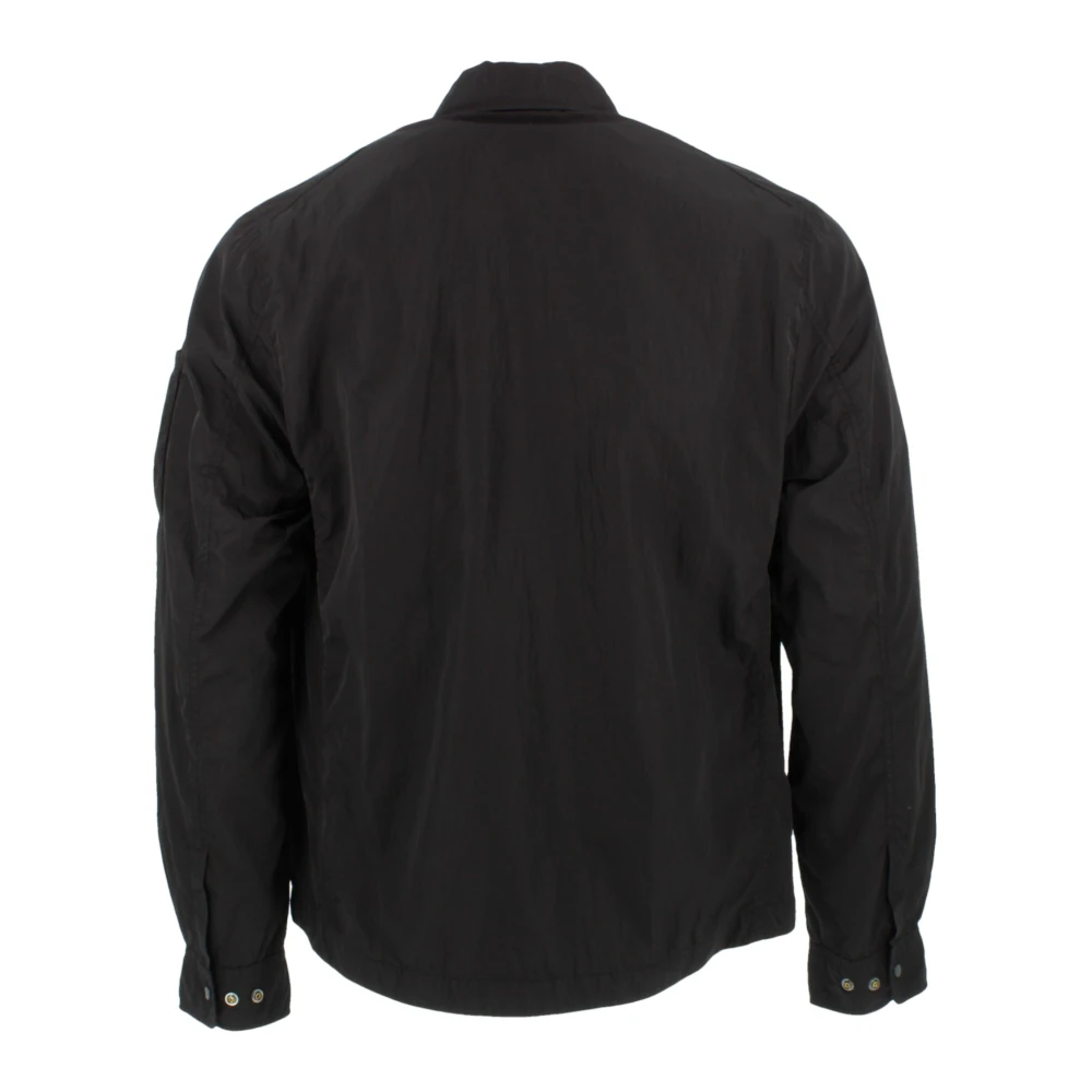 C.P. Company Zwarte Overshirt Jassen Black Heren
