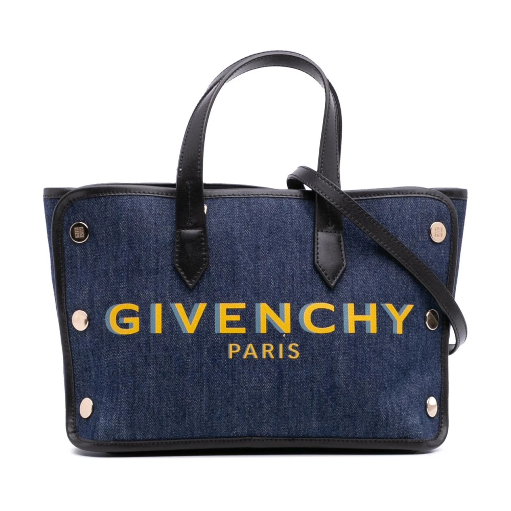 Givenchy Pre-Owned Women's Blue Pre-Owned Denim Tote Bag