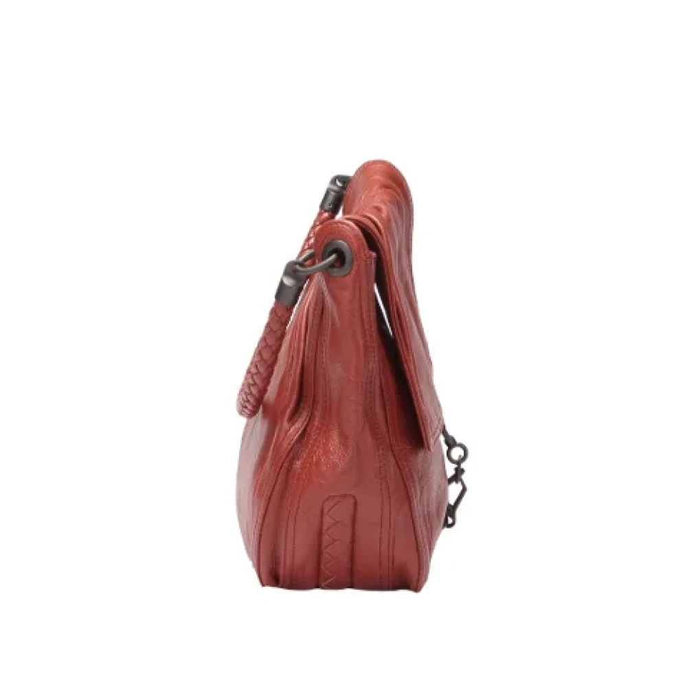 Bottega Veneta Vintage Pre-owned Leather handbags Red Dames
