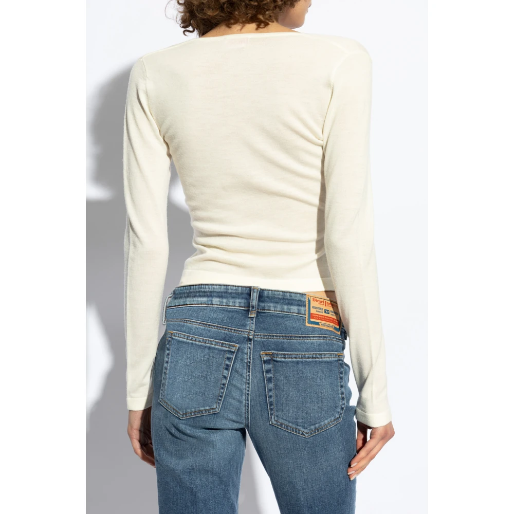 Diesel Top M-Piaffy Beige Dames
