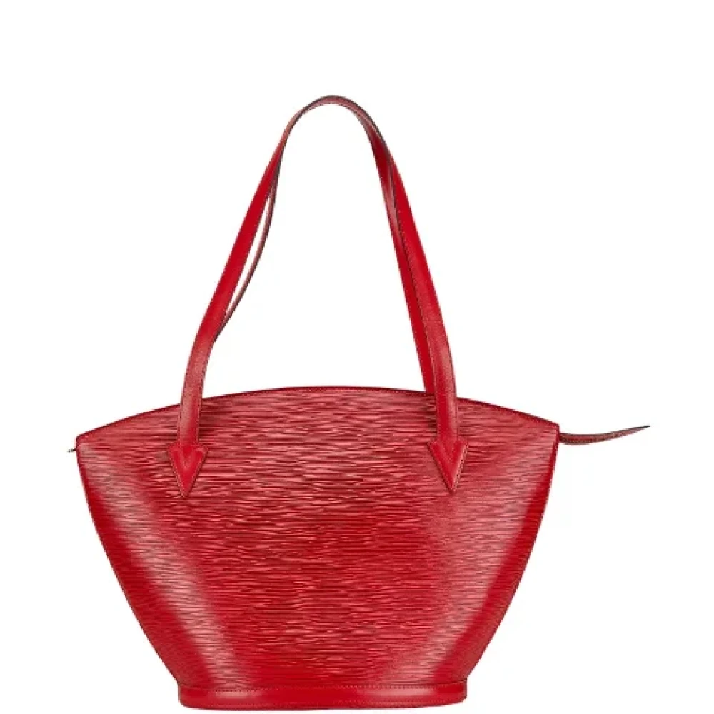 Louis Vuitton Vintage Pre-owned Leather louis-vuitton-bags Red Dames