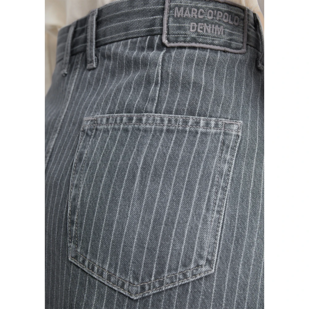 Marc O'Polo Gewone denim minirok Gray Dames