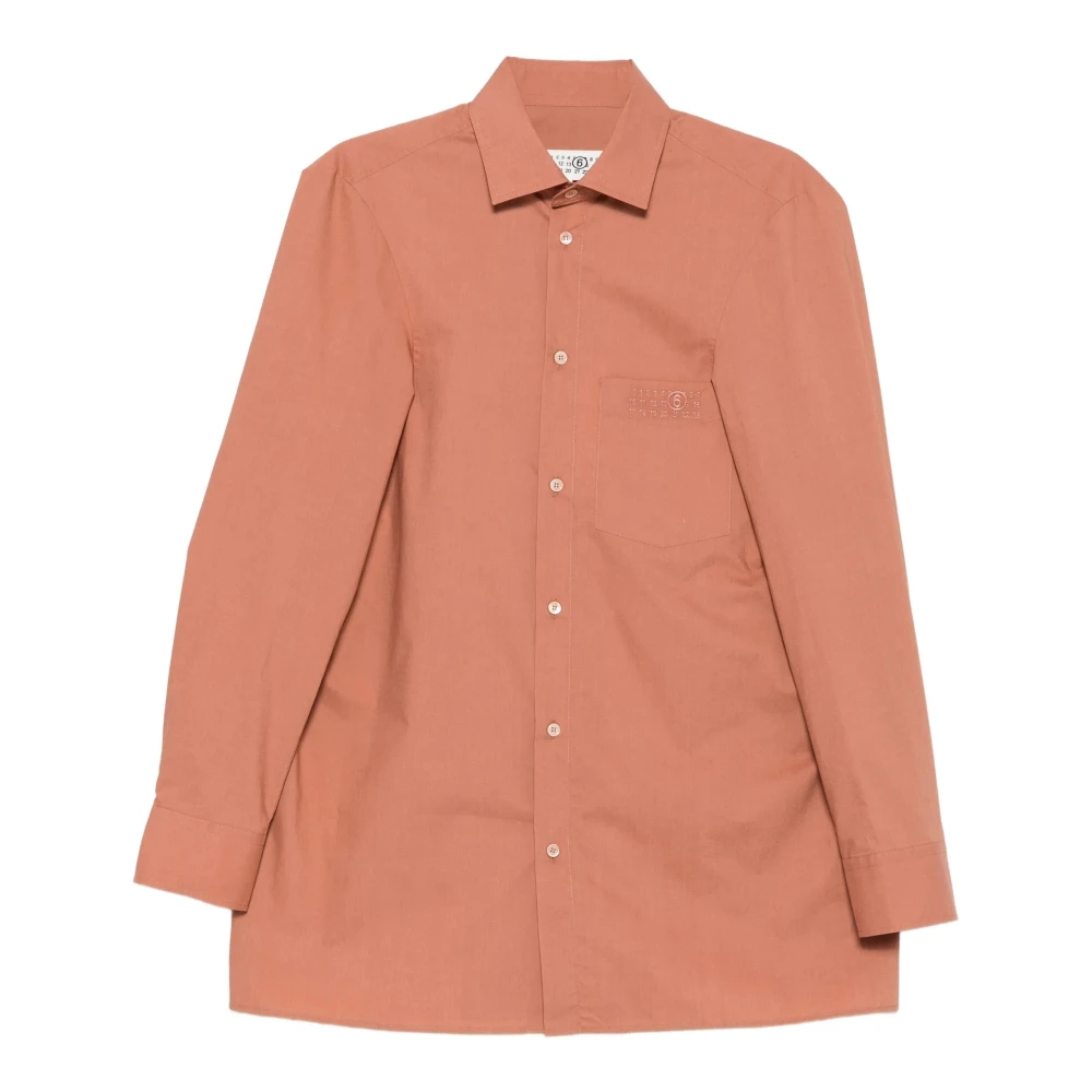 Mm6 Maison Margiela Donna Marrone Camicette S, New,