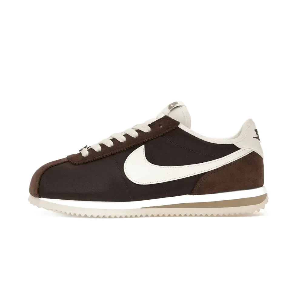 Nike Women's Brown Baroque Cortez Trainers - Trainers - 5 Uk - Sport